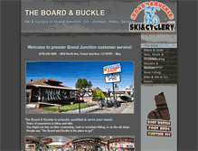 Tablet Screenshot of boardandbuckle.com